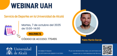 Servicio de Deportes en la Universidad de Alcalá Servicio de Deportes en la Universidad de Alcalá